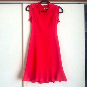 Bright Pink Karl Lagerfeld Evening Dress